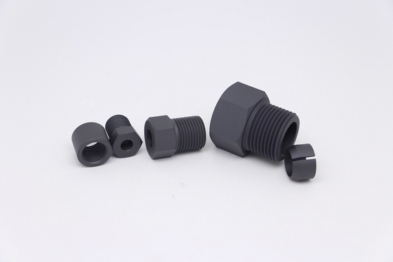 Aerospace Titanium Alloy Bolts Customized Size PVD Surface Treatment