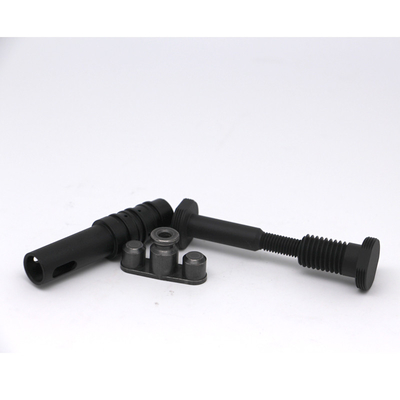 Customized Size CNC Titanium Parts Flange Screw Bolts 0.01mm Tolerance