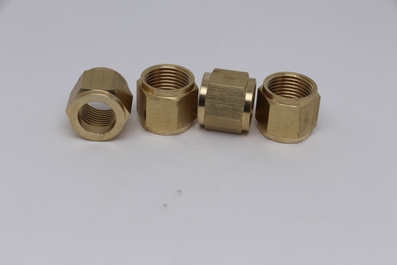 Milling Brass Precision Turned Components Non Standard painting Surface