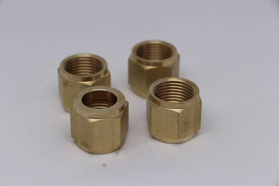 Milling Brass Precision Turned Components Non Standard painting Surface