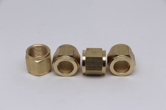 Milling Brass Precision Turned Components Non Standard painting Surface