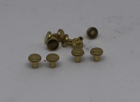 Lathe CNC Precision Machining Parts Brass Rivet Bolt ISO9001 Standard