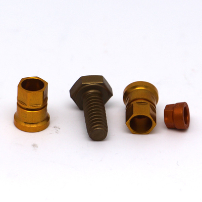 Customized Size Precision CNC Parts Brass Nuts For Aeronautical
