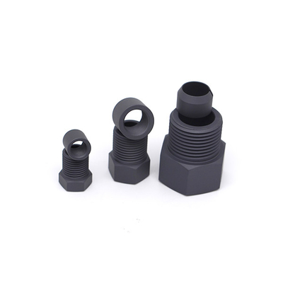 High Hardness Titanium Flare Nut Connector Custom Treatment For Machine