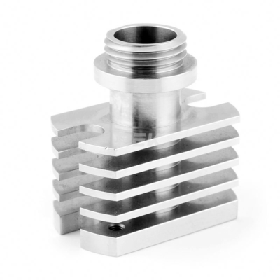 Custom CNC Turning Service Aluminum Extrusion Cooling Pad Lap Joint Flange