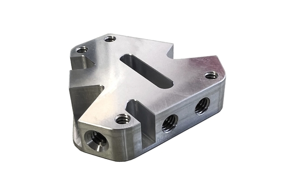 Threaded Cover / Brushed Aluminum CNC Milling Accessories With Coating Customized