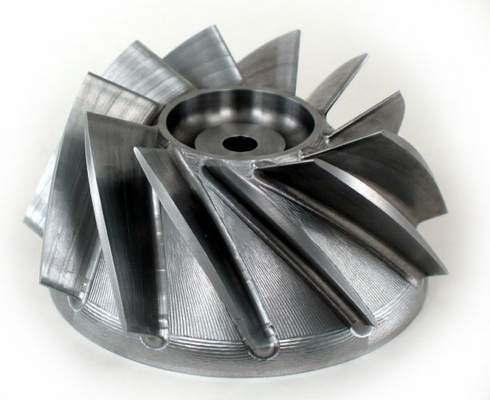 CNC Micromachining Accessories Anodized Brass Aluminum Impeller / Gear For Boat