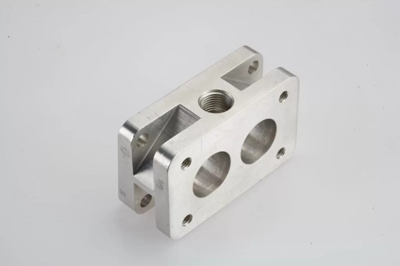 Custom Tolerance Round Heatsink / Flange Casting CNC Service Drawing Acceptable