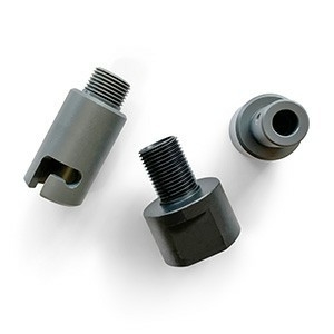 CNC Processing Aviation Titanium Gear / Shell / Shaft With Internal Thread Assembly Parts