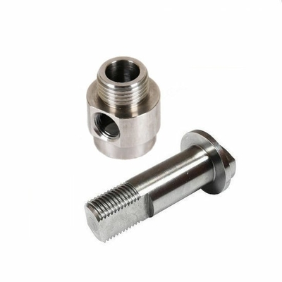 CNC Processing Aviation Titanium Gear / Shell / Shaft With Internal Thread Assembly Parts