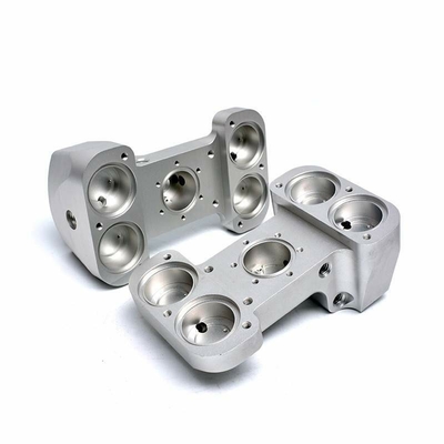 CNC Machined Aluminum Routing Services Pipe Flange Custom Drawing Development