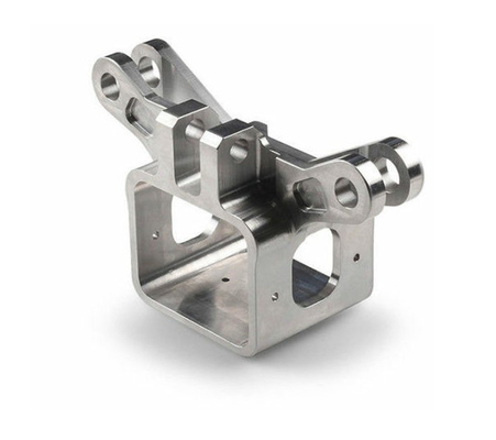 CNC Machined Aluminum Machinery Parts Threaded Inserts CNC Customized Service